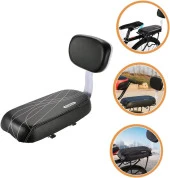 Valkyrie Bisiklet Arka Koltuğu Sele Çocuk ve Yetişkin İçin Sırtlıklı Yumuşak Minder Bagaj Koltuğu - 1