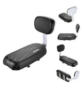 Valkyrie Bisiklet Arka Koltuğu Sele Çocuk ve Yetişkin İçin Sırtlıklı Yumuşak Minder Bagaj Koltuğu - 2