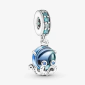 Pandora 791694C01-Murano Camı Sevimli Ahtapot Sall - 1