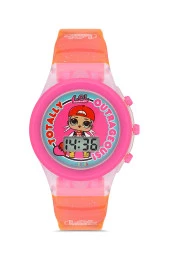 MiniFlak Lisanslı L.O.L. SURPRISE! LOL7210 Kız Çocuk Pembe Işıklı Kız Çocuk Kol Saati - 6