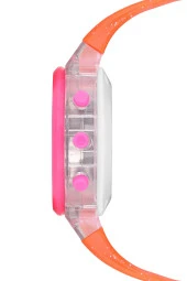 MiniFlak Lisanslı L.O.L. SURPRISE! LOL7210 Kız Çocuk Pembe Işıklı Kız Çocuk Kol Saati - 9
