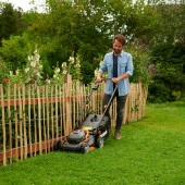 WORX WG743E 40Volt 4.0Ah. Li-ion 40cm Profesyonel Şarjlı Çim Biçme - 8