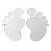 BİZAHMETGELSİN® Ayakkabı İçi Ayak Kaydırmaz Dolgulu Rahat Silikon Pedi Tabanlığı thumbnail 5