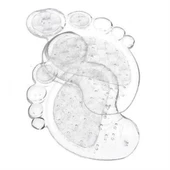 BİZAHMETGELSİN® Ayakkabı İçi Ayak Kaydırmaz Dolgulu Rahat Silikon Pedi Tabanlığı thumbnail 6