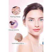 BİZAHMETGELSİN® Çift İşlevli Renkli Cilt Yüz Temizleme Fırçası Peeling Masaj Etkili Gözenek Temizleyici Alet - 12