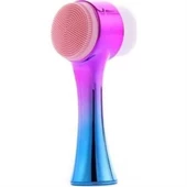 BİZAHMETGELSİN® Çift İşlevli Renkli Cilt Yüz Temizleme Fırçası Peeling Masaj Etkili Gözenek Temizleyici Alet - 11