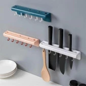 BİZAHMETGELSİN® Pratik Çoklu Bıçak Askısı Mutfak Bıçak Düzenleyici Organizer Dayanıklı Bıçaklık thumbnail 1