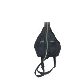 Mebes Denim Kumaş Kadın Sırt ve Omuz Çantası Koyu Gri Serçe Mini ÇntKotSerçeMiniSR006Çs - 7