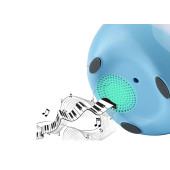 Mikado MD-P15BT Mavi Tf Kart Destekli Çiçek Saksı Akıllı Dokun Bluetooth Speaker - 3
