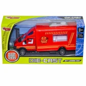 XFD889-289 Kutulu Çek Bırak Die-Cast Kurtarma Aracı- İTFAİYE ARABASI - 1