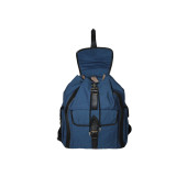 Mebes Sırt Çantası Denim Kumaş Mavi renk  3 Cep 3cepkotmavi003 - 2