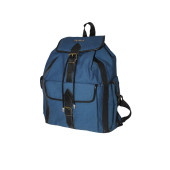 Mebes Sırt Çantası Denim Kumaş Mavi renk  3 Cep 3cepkotmavi003 - 5