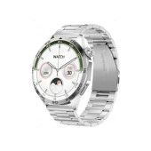 Haino Teko RW44 Watch GT4 Amoled Ekran Android İos HarmonyOs Uyumlu 3 Kordonlu Akıllı Saat Gümüş - 3