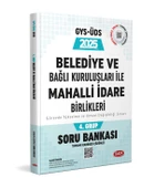 Data Yayın 2025 Belediye ve Bağlı Kuruluşları İle Mahalli İdare Birlikleri 4. Grup Soru Bankası - 1