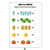 Okul Öncesi ve Birinci Sınıflar YAZ-SİL Matematik Öğren thumbnail 3