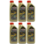Castrol Power 1 Racing 10W-50 4T 1 Lt Motosiklet Yağı (6 Adet) - 1