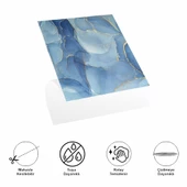 Decohandy 30x30 Cm Pvc Duvar Karosu 4'Lü Paket - Okyanus Mermer - 3