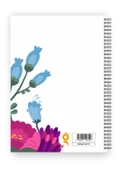 Çiçek Bahçesi Günlük Planlayıcı Defter  - Ders Çalışma Planlayıcı Defteri - Planlama Defteri - 5