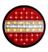 YUVARLAK LED STOP LAMBASI HAMBURGER TİP 12 VOLT 4 FONKSİYONLU - 1