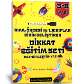 Zihin Geliştiren Dikkat Eğitim Seti (Okul Öncesi ve 1. Sınıflar İçin) - 1