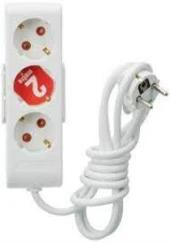 Mutlusan 3lü 2mt Upsli Grup Priz (001 175 330002 02 00) - 1