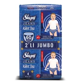 Sleepy Jeans Külot Bez 4 Beden Maxi 2'li Jumbo 60 Adet - 1