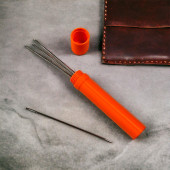 LeMoodO Plastik İğne Kutusu 1 Adet Deri El Aletleri - 1