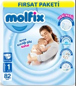 Molfix Bebek Bezi Beden:1 (2-5Kg) Yeni Doğan 410 Adet Mega Fırsat Pk - 2
