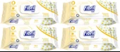 Fibril Islak Havlu Mendil 90 Yaprak Papatya Plastik Kapaklı (4 Lü Set) 360 Yaprak - 1