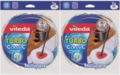 Vileda Turbo Yedek Mop Paspas Ucu (%100 Mikrofiber) (2 Li Set) - 1