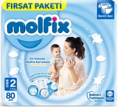 Molfix Bebek Bezi Beden:2 (3-6Kg) Mini 240 Adet Aylık Fırsat Pk - 2