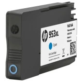 Hp F6U16AE (953XL) Mavi Orjinal Kartuş thumbnail 2