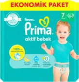 Prima Bebek Bezi Beden:7 (15+Kg) XX Large 68 Adet Süper Ekonomik Pk - 5