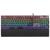 Everest KB-MK9 Gümüş USB Bilek Destekli Daktilo Tuşlu Mekanik Q Red Switch Gaming Oyuncu Klavyesi - 1