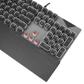 Everest KB-MK9 Gümüş USB Bilek Destekli Daktilo Tuşlu Mekanik Q Red Switch Gaming Oyuncu Klavyesi - 7