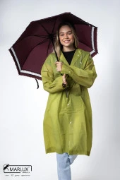 Bordo Dantelli Kadın Şemsiye M21mar107r003 - 1