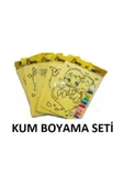 Kum Boyama Seti 5 Adet Birden A4 Boyut - 3