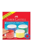 FABER CASTELL 45 ML PARMAK BOYASI 4 LÜ - 1