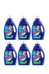 Bingo Sıvı Çamaşır Deterjanı 2145 ml Renkli  Beyaz x 6 Adet - 1