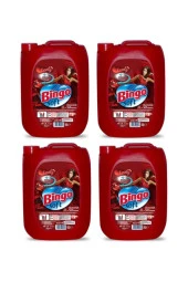 Bingo Soft Sıvı Çamaşır Yumuşatıcı Kırmızı Lovely 4 Adet X 5 Lt - 1