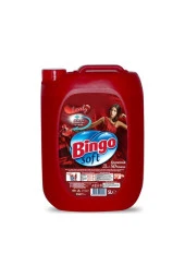 Bingo Soft Sıvı Çamaşır Yumuşatıcı Kırmızı Lovely 4 Adet X 5 Lt - 2