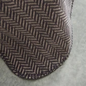 Karaca Home Sandra Çift Kişilik Balık Sırtı Desenli Pamuk Battaniye Gri thumbnail 6