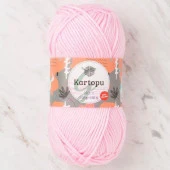 Kartopu No:1 El Örgü İpi 782 Açık Pembe - 1