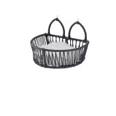 Homedora Perry Kalorifer Askılı Kedi Yatağı Siyah - 4