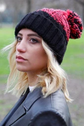 Ponponlu Kadın Bere 1169-9 thumbnail 1