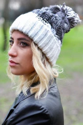 Ponponlu Kadın Bere 1169-9 thumbnail 2