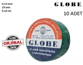 Globe Elektrikçi İzole Bant Yeşil 10 Adet - 1