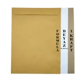 Zarf A4 boyutunda Beyaz Torba Zarf 24x32 cm - 50 Adet - 4