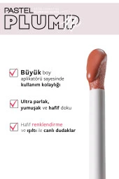 Plump Up Extra Hydrating Plumping Gloss - Dolgunlaştıran Dudak Parlatıcısı 205 Just Natural - 4