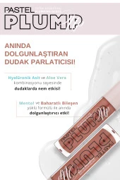 Plump Up Extra Hydrating Plumping Gloss - Dolgunlaştıran Dudak Parlatıcısı 205 Just Natural - 6